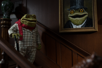 Wind in the willows character Toad in hall