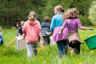 Children on an event