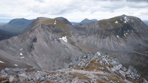 Scree on rocky habitat