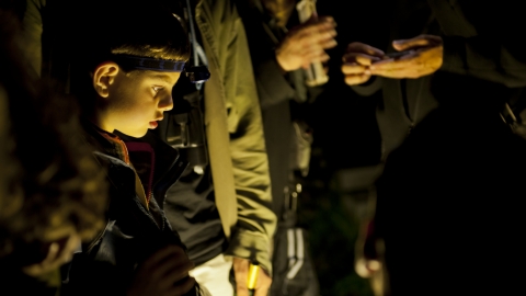 Moth trapping event