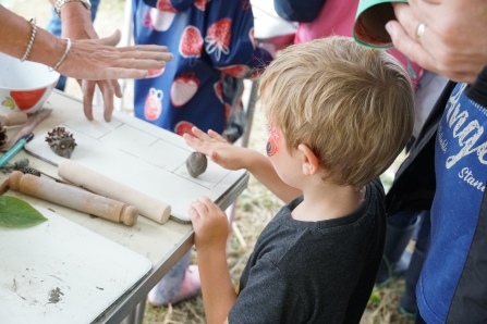 Nature craft at Festival of Wildlife