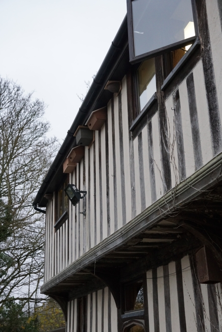 New swift boxes at Grebe House