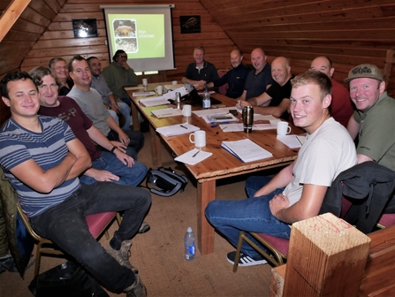 Anglers on the Angling and Nature Conservation Course 2019