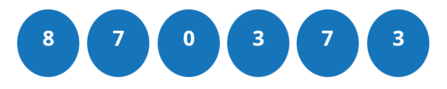 The winning numbers on Friday 26th June 2026: 8 7 0 3 7 3