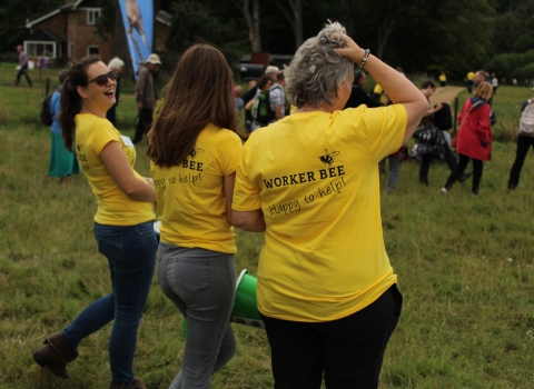 Volunteers at Festival of Wildlife