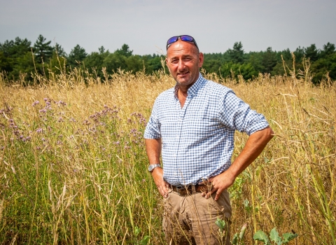 Guy Tucker on his Hertfordshire farm