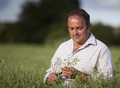 Jordans Farmer Stephen on his Suffolk farm 