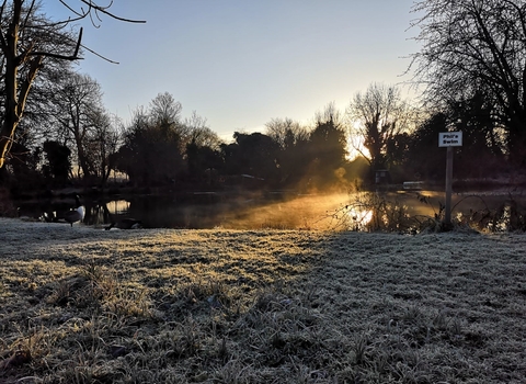 Quiet and secluded fishery