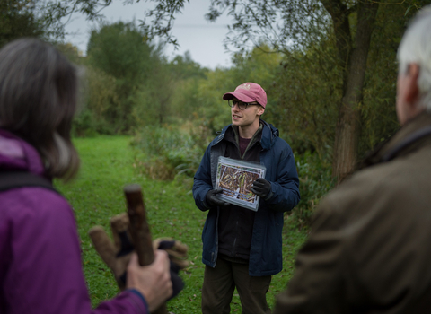 Josh Kalms water vole training